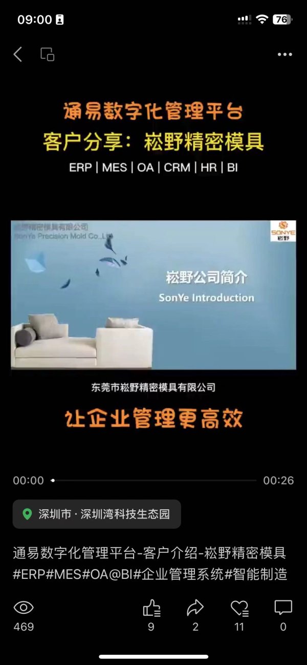 客户案例-崧野精密模具